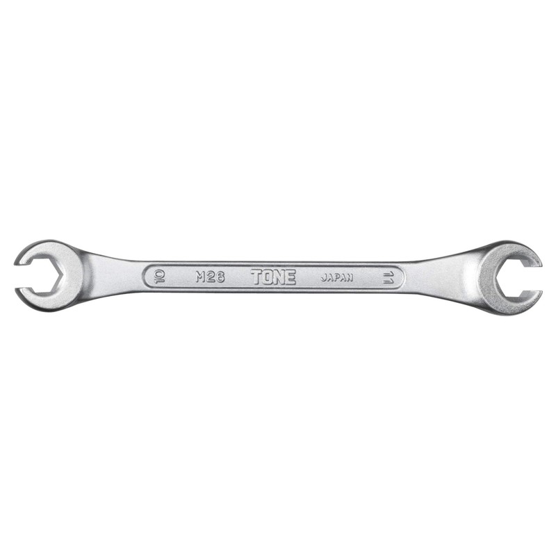TONE Flare Nut Wrench (15°) M26-1011 Double Side Width 0.4