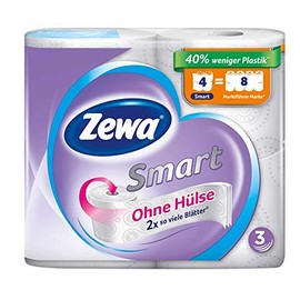 Zewa Smart 3 Ply 4 Rolls