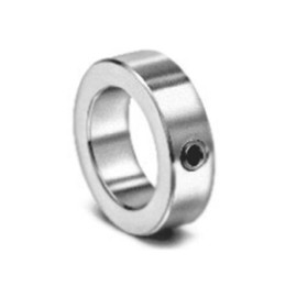 Climax Metal LC-125 Steel Set Screw Collar, Lightweight Zinc Plating, 1-1/4" Bore Size, 1-3/4" OD, With 5/16-18 x 1/4 Set Screw