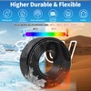 16 Gauge 5 Conductor Shielded Wire 25FT, UL2464 16 AWG