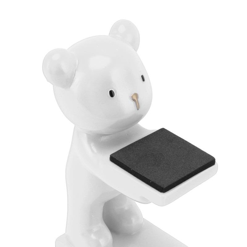 Bear Watch Stand Handcrafted Three Dimensional Modern Style Resin Watch