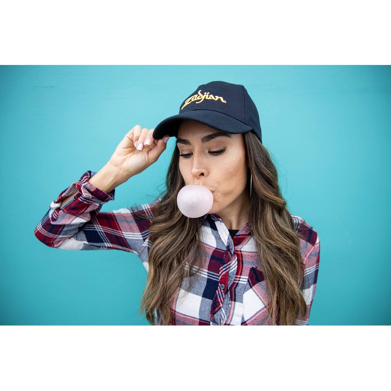 Zildjian クラスプバック野球帽 ブラック ワンサイズ