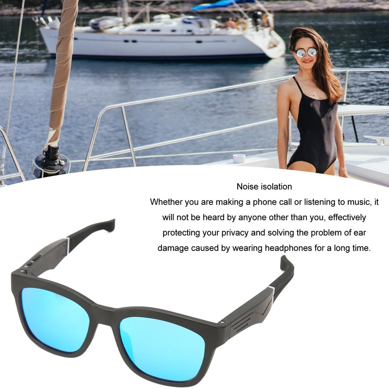 Smart Bluetooth Glasses Bone Conduction Noise Reduction Bluetooth 5.0 Wireless