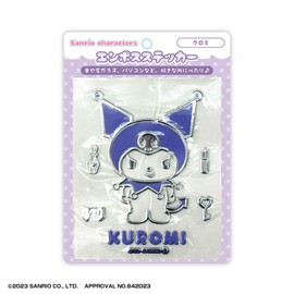 Sanrio Characters Embossing Sticker Emblem Sticker Car Sticker (Cromi)