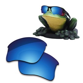 Acefrog Replacement Rubber Kits for Oakley Flak Jacket/Flak Jacket XLJ Sunglasses, Winter Sky - Inar Coated Polarised