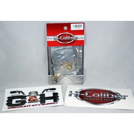 Hi-Caliber Powersports Parts Carburetor Carb Rebuild Kit for the 1986-1989 Yamaha YFM 200 Moto-4 ATV