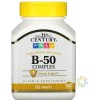 21st Century Complejo B50 60 Comprimidos, Vitaminas B1 B2 B6