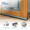 Draft Excluder for Door Bottom with Double Seal - Door