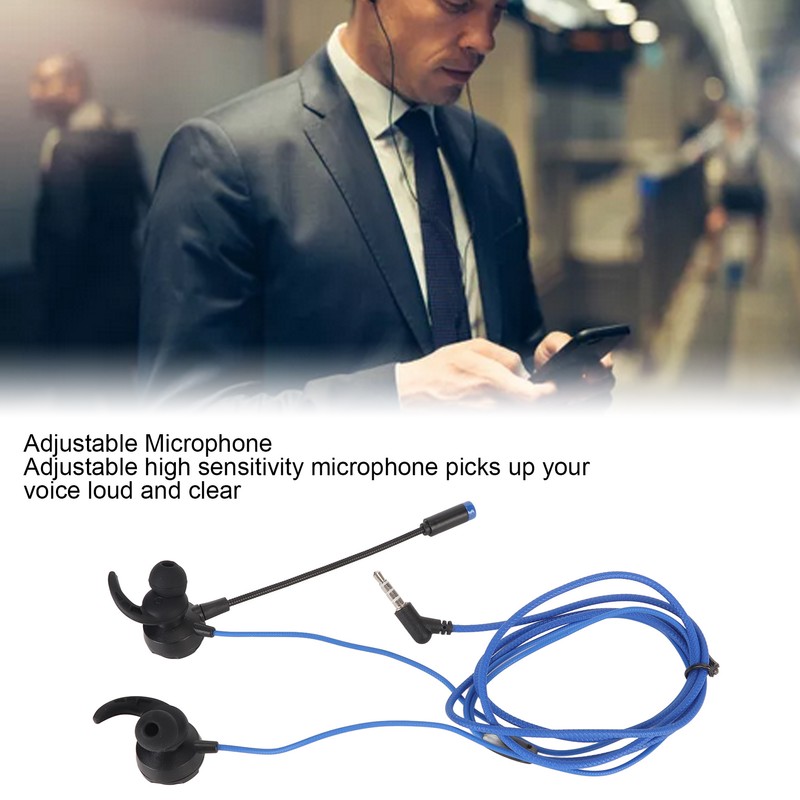 Wired Gaming Earphones Stereo Noise Cancelling 3.5mm Gaming Headphones Earbuds