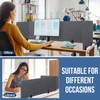 Yaomiao 3 Pcs Acoustic Desk Divider Soundproof Desk Privacy Panel