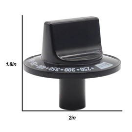 SanilParts 74002419 Gas Range Thermostat Knob Compatible with Whirlpool Range Oven Kitchen Burner Replaces WP74002419 7731P052-60