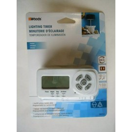 Woods 50043WD Indoor Digital Timer 125 volt White