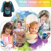 NAEBRO 2Pcs Malschürze Kinder, Wasserdicht Malkittel 6-12 Jahre Mädchen/Junge, Malerkittel