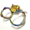 Taidacent Through Bore Electrical Slip Ring Rotary Electrical Contact 6/12/18/24