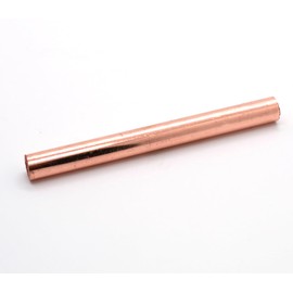 KOLAMOON 99.9% Pure Copper Round Rod Diameter 10mm Length 100mm Solid Copper Rod Bare Copper Cu Metal Rod for Metal DIY Craft Hobbies