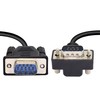 RIIEYOCA 90 Degree DB9 RS232 Serial Cable, Down Angled DB9