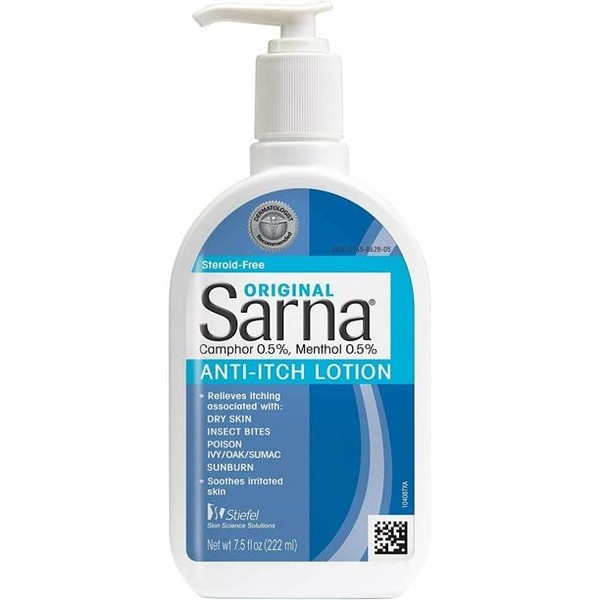 Sarna Anti-Itch Lotion Original 7.5 OZ - Buy Packs and SAVE (Pack of 2)