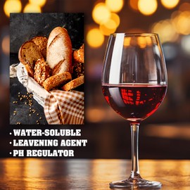 Potassium Bicarbonate 10oz - 100% Pure Potassium Bicarbonate Powder for Plants, Cakes, Wine Making, Leavening - Food Grade Potassium Bicarbonate Powder Leavening Agent for Baking, Cookies, Snacks