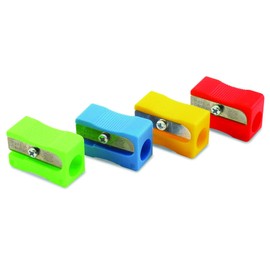 The Pencil Grip Eisen Sharpener Set, Pencil Sharpeners With High Quality Blades, Assorted Colors, 25 Count - ESN-105