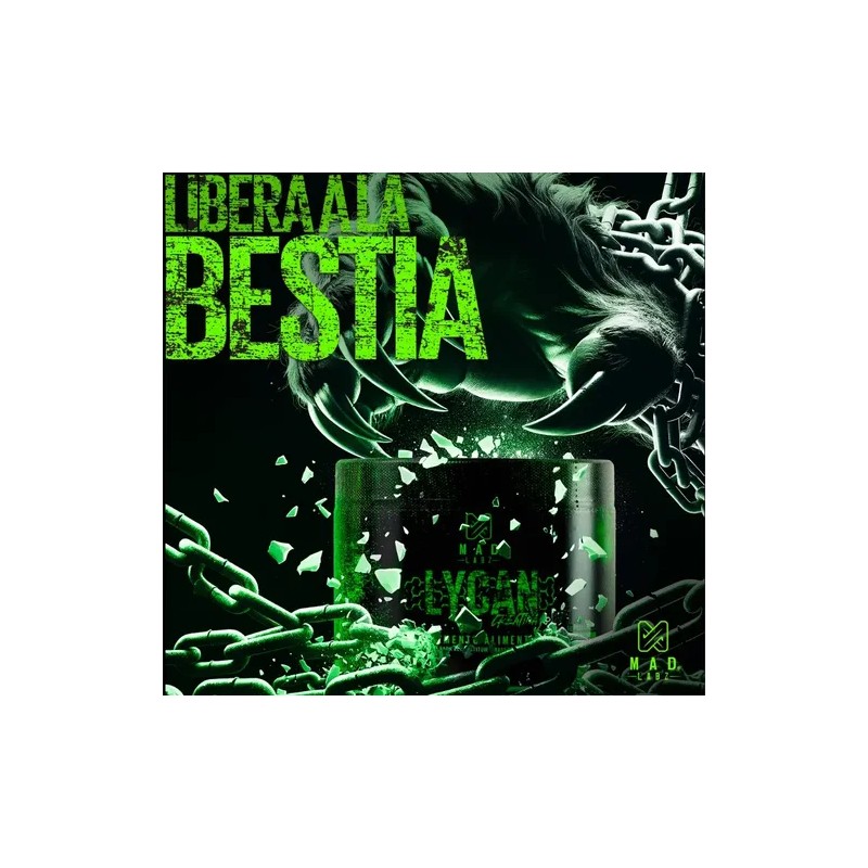 Creatina Monohidratada 100 Pura Mad Labz 350g 70 Servs