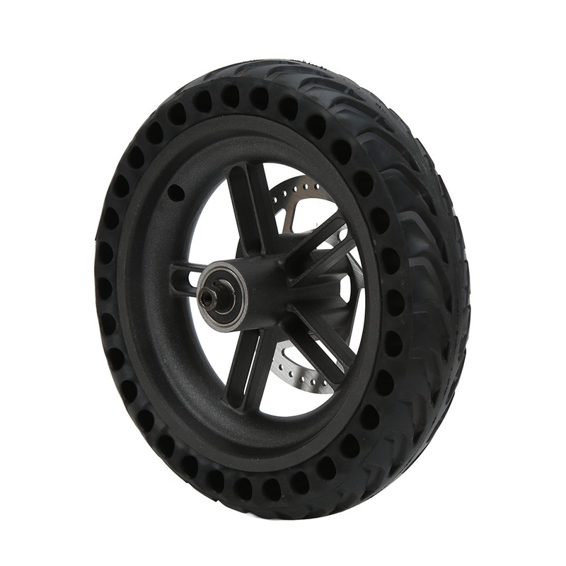 Scooter Rear Wheel Assembly 8.5in Solid Tire Wheel Hub 110mm