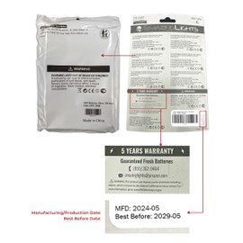 EmazingLights 100 Pack CR2450 Battery 3V Lithium Coin Cell Batteries Long Lasting Multipack for Keyless Remote FOB, Candles