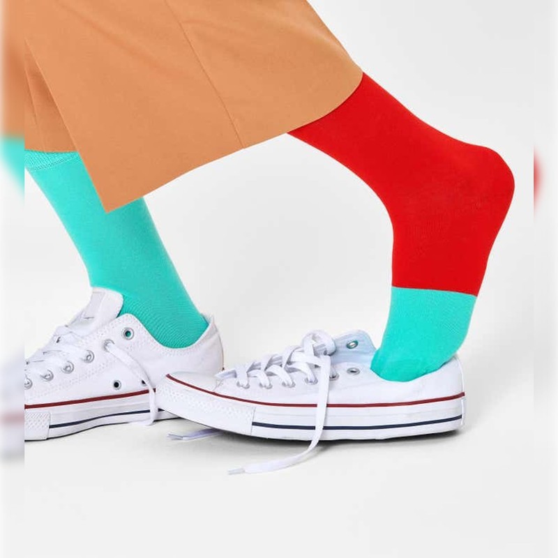 Happy Socks Unisex Mixed Printed Socks, Colourful, UK 3-7, Colourful
