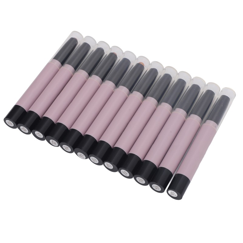 12pcs Eye Shadow Stick Waterproof Eyeshadow Stick Matte Eye Shadow