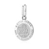 NKlaus 13402 Small Guardian Angel Pendant 925 Silver 10 mm