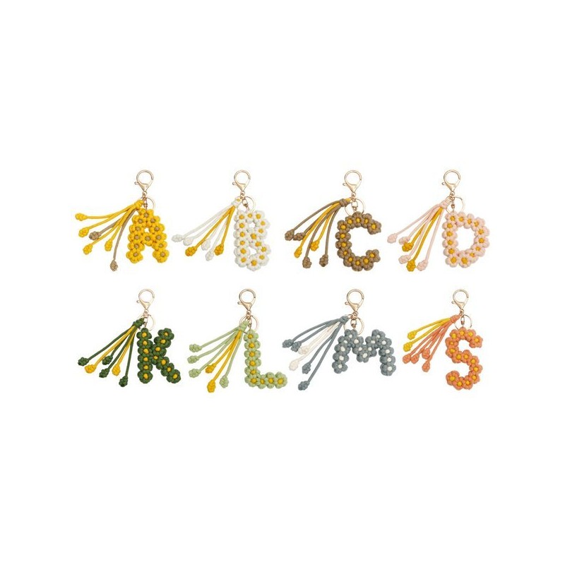 Lala 수공예 이니셜 참장식 (LALA2BA058) Handcrafted Initial Charm Decoration (LALA2BA058)
