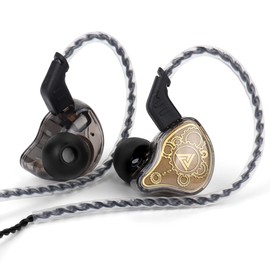 QKZ HI7T Auriculares con cable, juegos (negro)