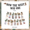 Balterever How The West Was One Banner Western Cowboy Photo