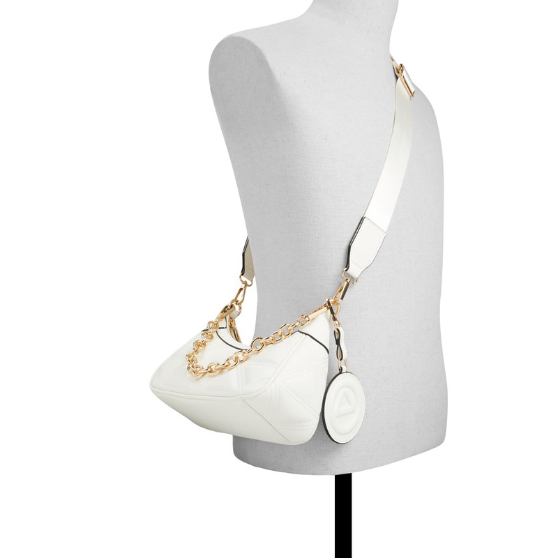 Aldo Women's Ferventtx Shoulder Bag, White