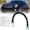 2PCS 12in Oxygen Sensor Wiring Harness Aging Resistant Black Replacement