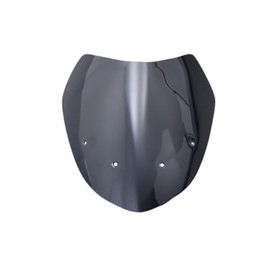 avdb - Moto Windshield / Windscreen Compatible with Honda CB600F Hornet 600 PC41 2007-2010 Polycarbonate (Black)