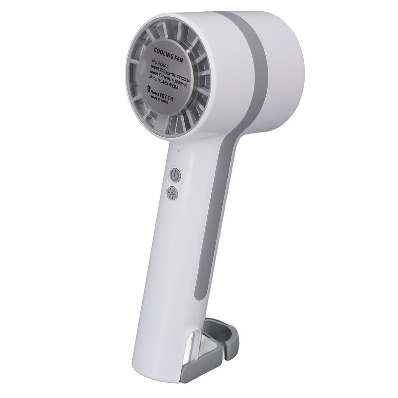 Handheld Cooling Fan USB Rechargeable Semiconductor Refrigeration Hand Fan with