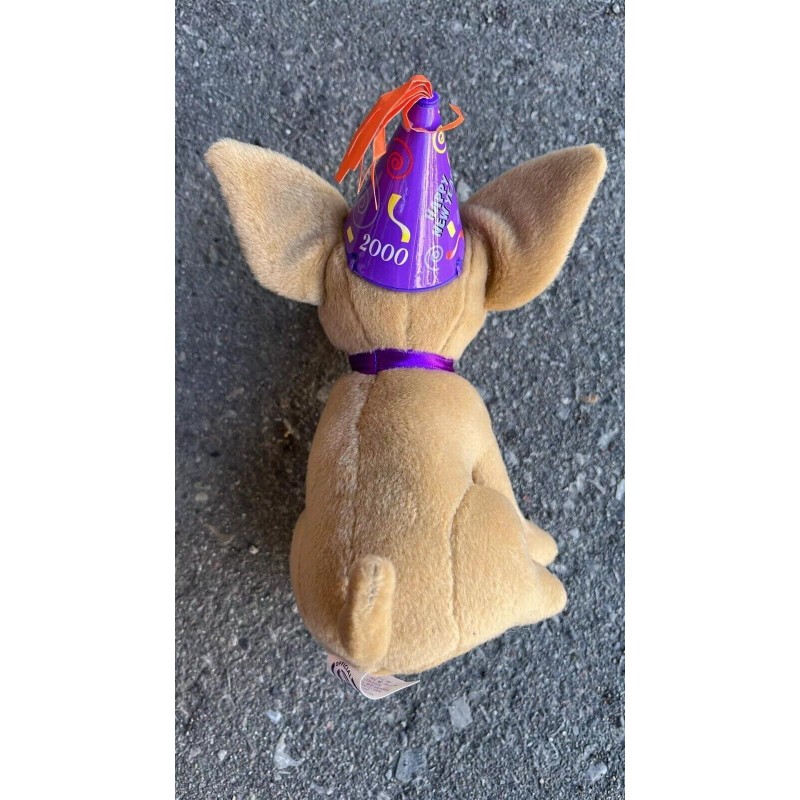 Taco Bell 2000 Taco Bell Plush Dog Talking Chihuahua New