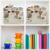 WELLDAY Storage Basket Western Desert Cowboy Closet Storage Bin Cube