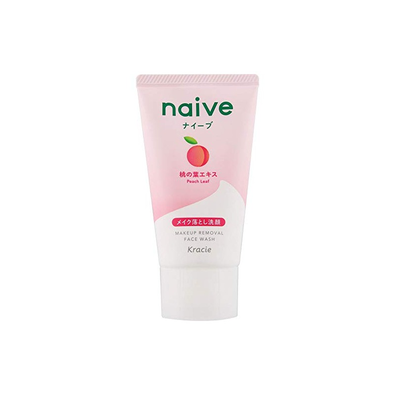 Naive Makeup Cleansing Foam, Peach Leaf Mini 1.6 oz (45
