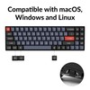 Keychron K14 Pro Wireless Custom Mechanical Keyboard, 70% TKL QMK/VIA