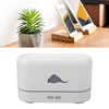 Humidifier Aroma Diffuser Flame Pattern Light Bluetooth Speaker Home Decoration