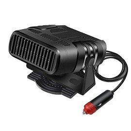V24V Portable Powerful Car HeaterFast Heating Defrost Defogger 360 ° Rotation Car Defroster with DoubleSided