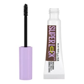 Maybelline Super Lock Brow Glue Eyebrow Gel Cejas 7ml Color 260 Deep Brown