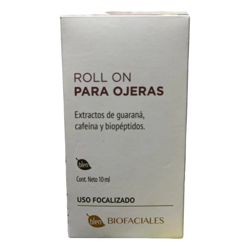 Roll On Para Ojeras Blen Biofaciales Uso Focalizado Aceites