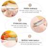 Ciieeo 1set Stainless Tweezers for Fish Bone Removal Hair Pulling
