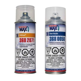 Touch Up King SprayMax 1K Paint Kit For  Ford Yellowish Silver Metallic KJ1