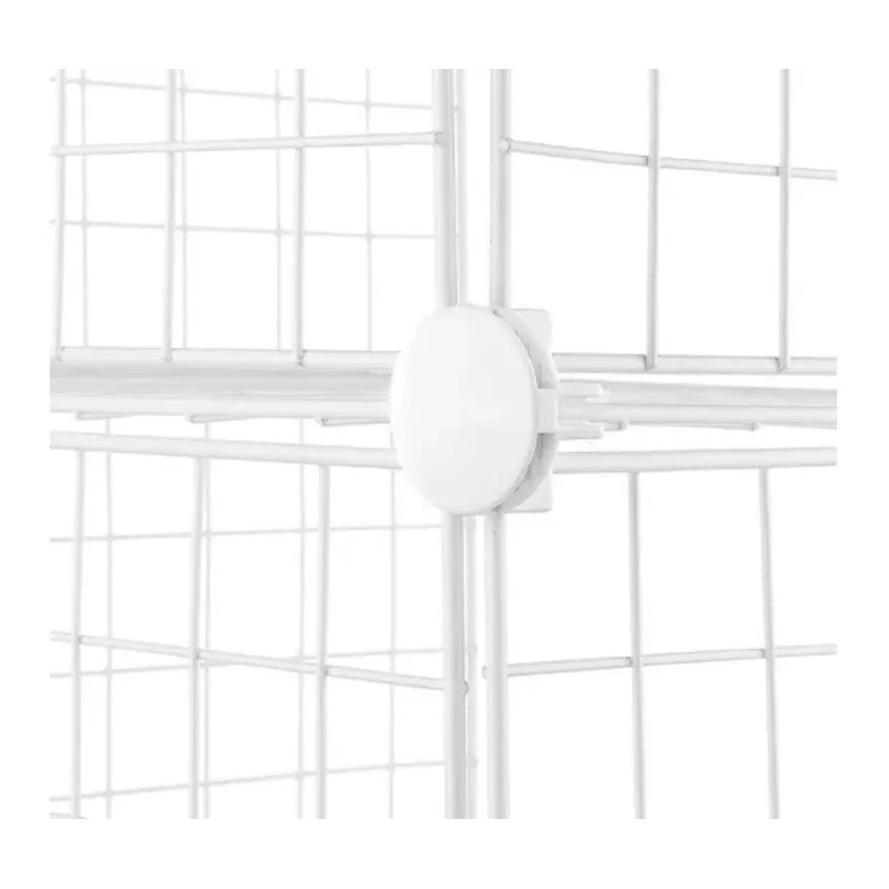 1 Cubo Organizador Bco/ngo Alambre Acero+conectores Versatil
