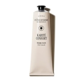 L'OCCITANE Bálsamo intensivo para pies con manteca de karité al 25% y alantoína para pies secos a muy secos, 5.2 fl oz