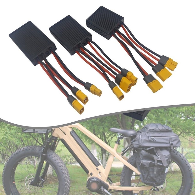 Electric Bicycle Double Battery Connection Adapter Switcher Module 20A/30A/40A Ebike