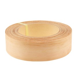 Pine Edge Banding,2 Inch X 50 Feet Wood Veneer Strips Iron-on for DIY Cabinet Repair Furniture Restoration Real Wood Trim Grain Tape (Pine, 2 Inch X 50 Feet)